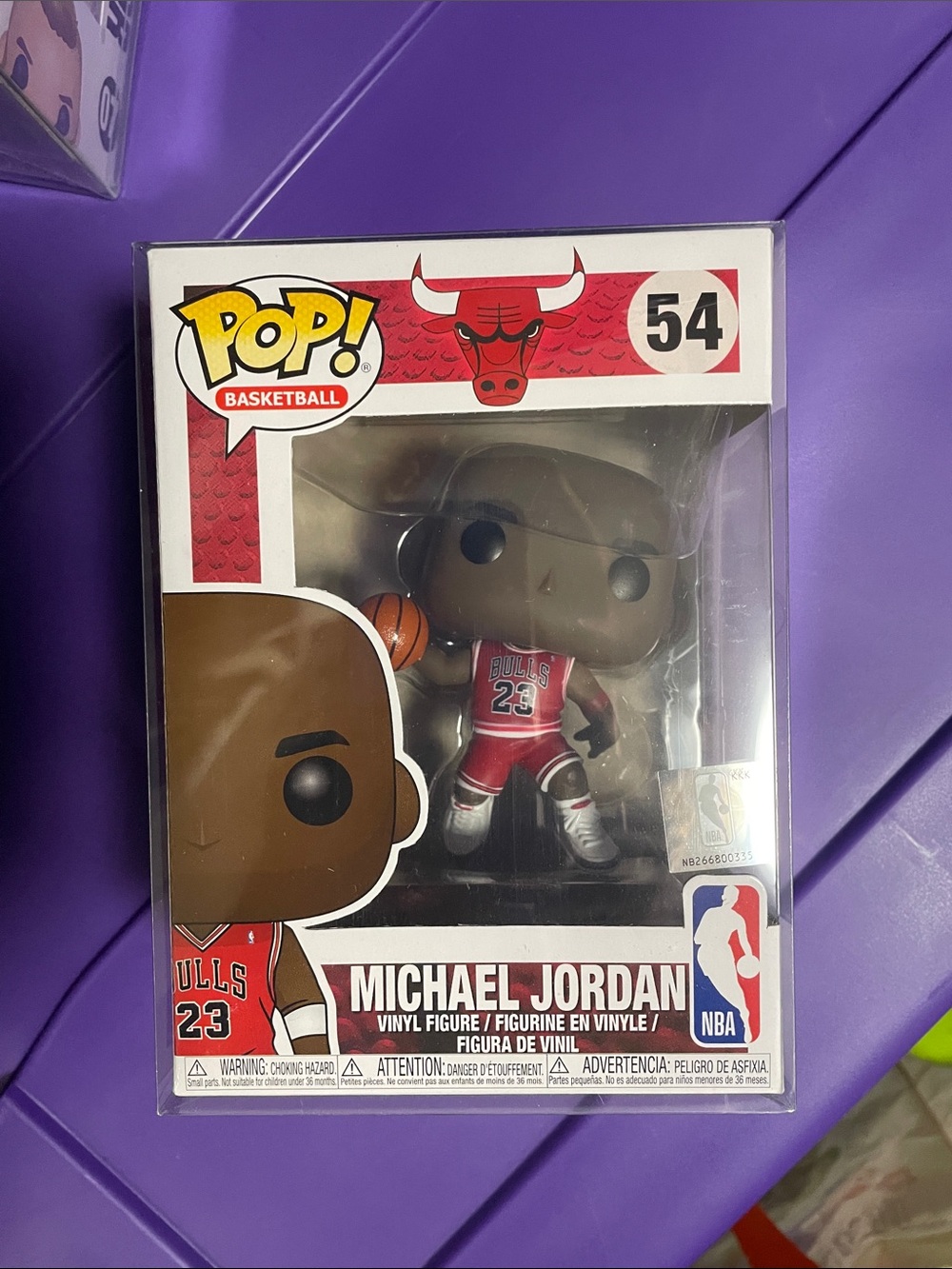 Funko Pop! Basketball Michael Jordan Vinyl Figure - Red, Black, White